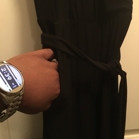 NY Collection Belted jumpsuit - Picture 2 of 5